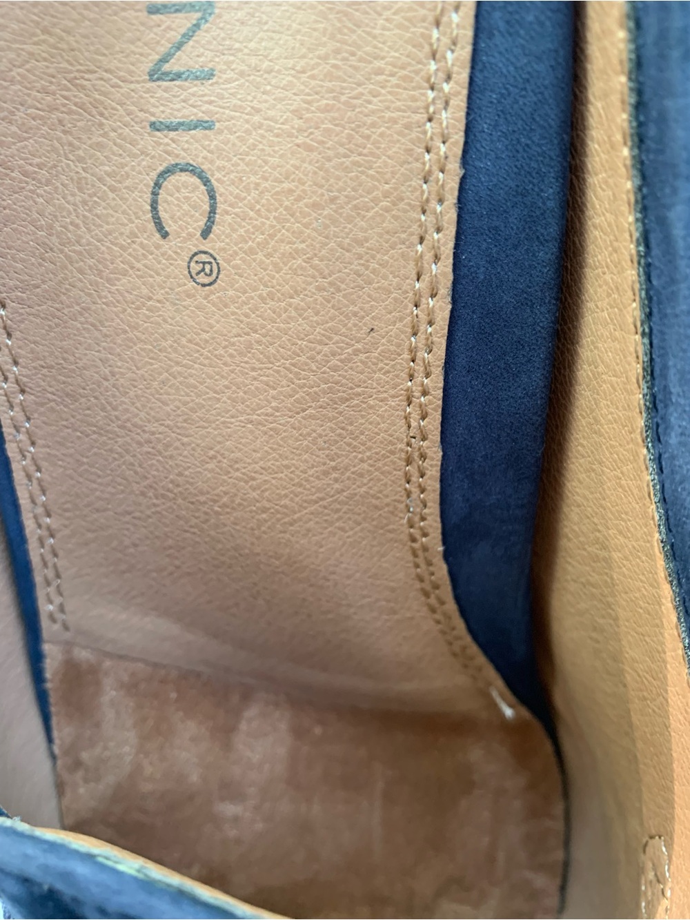 Vionic Navy Blue Slip-On Mule with Silver Bit Size 9.5 - Picture 6 of 11